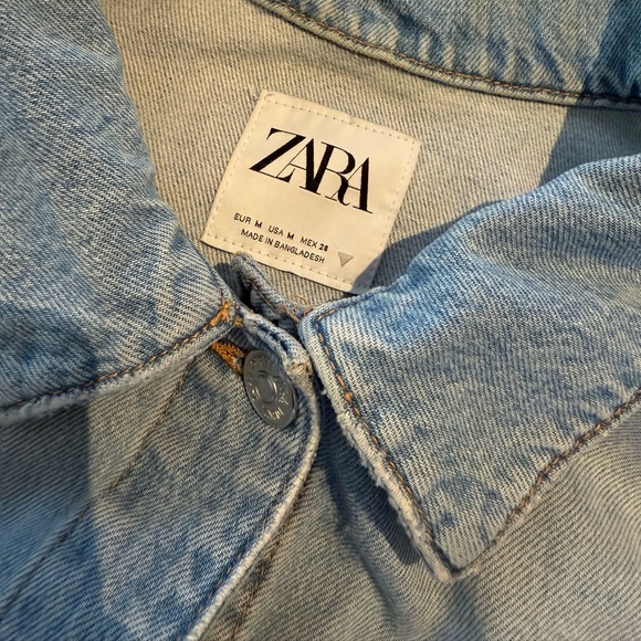 Gently used, Zara denim jacket. - Picture 3 of 3